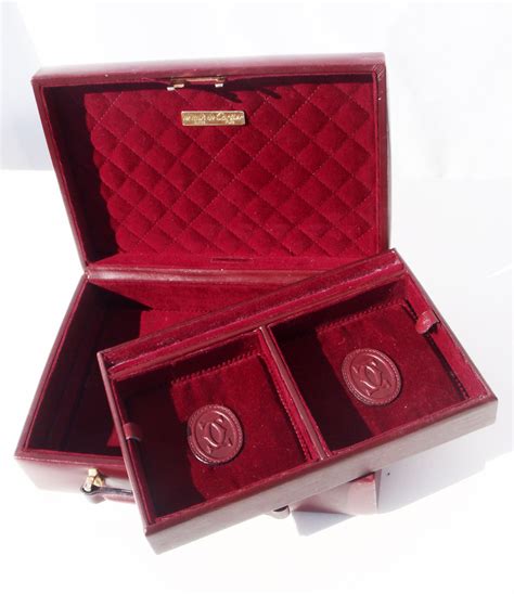 cartier travel jewelry case|cartier gold leather jacket.